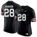 NCAA Ohio State Buckeyes Men's #28 Amari McMahon Black Nike Football College Jersey VYA2545OG